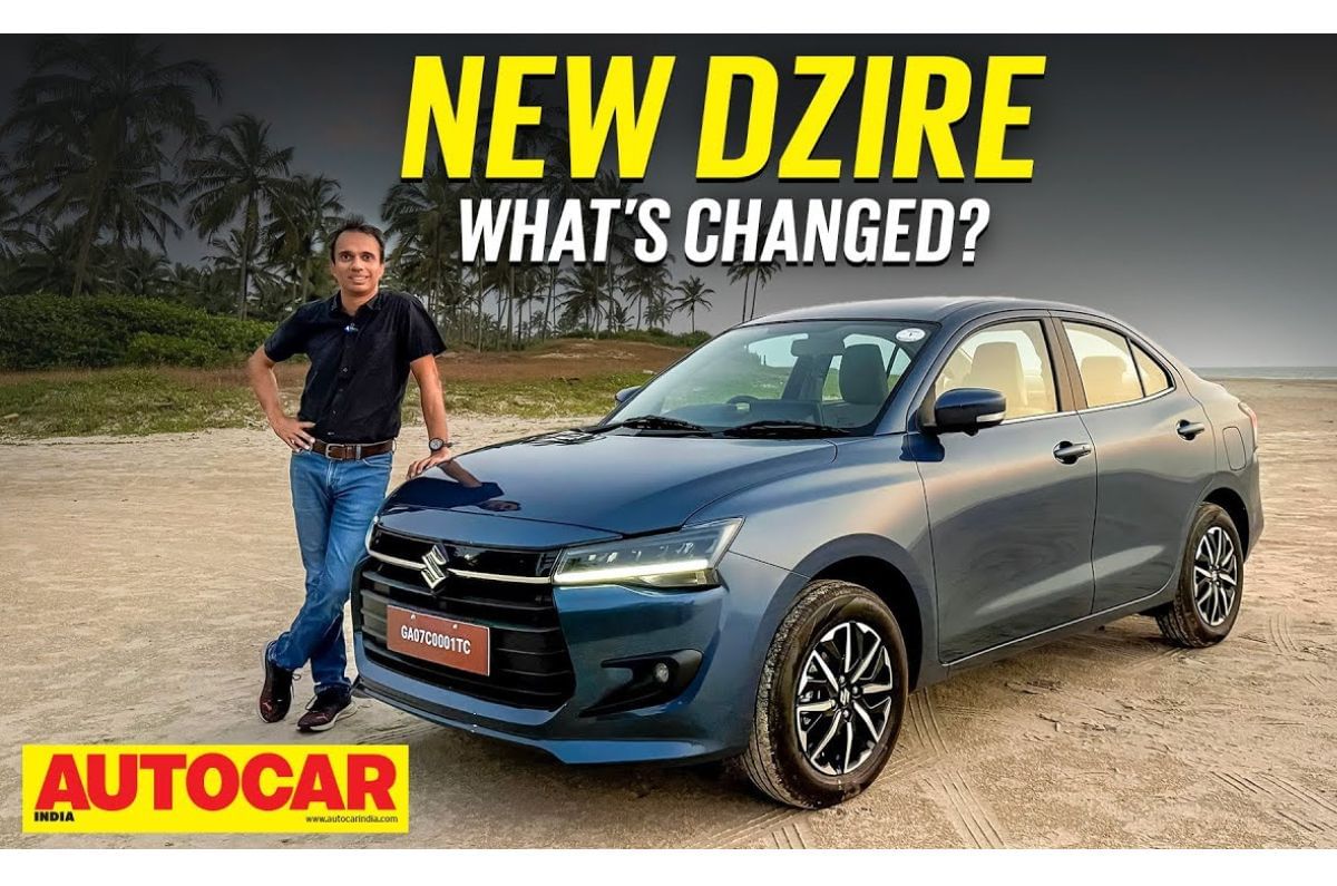 New Maruti Dzire walkaround video